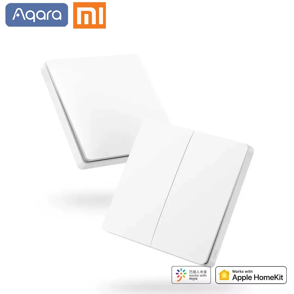 

Original Xiaomi Aqara Smart Switch Light Remote Control ZiGBee wifi Wireless Key Wall Switch work with mijia Mi Home APP