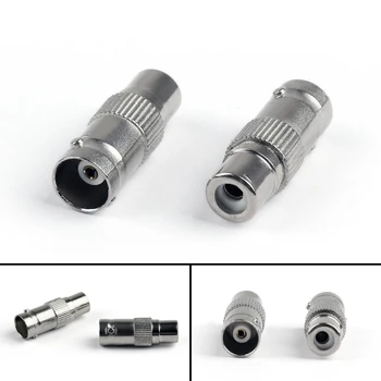 

Artudatech 10pcs/40PCS/100PCS BNC Female Plug to RCA Female Jack Adapter Connector Coupler For CCTV Parts