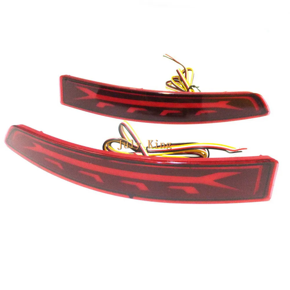 July King LED Brake Lights Case for Volkswagen Jetta Sagitar 2015-18 Brake Light + Streamer Turn Signals + Night Running Light