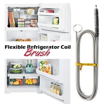

Refrigerator Hole Cleaning Brush Refrigerator Hole Dredge Brush Pipe Cleaning Drain Hole Cleaning Brush Household Cleaning Tool