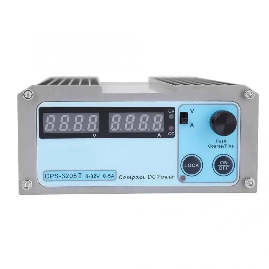 CPS-3205 110/220 В DC Блок питания цифровой дисплей мини переменный Регулируемый Электроинструмент с вилкой