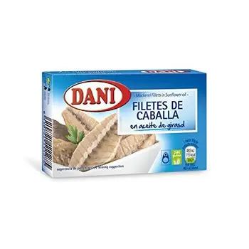 

Dani - Filetes De Caballa En Aceite De girasol - 115 g