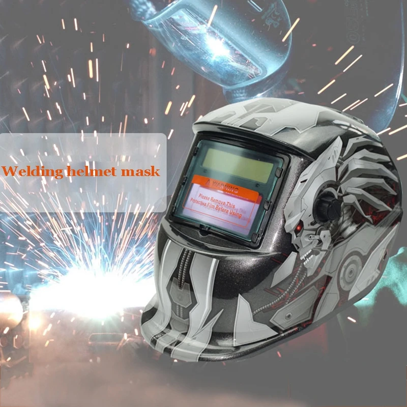 

AMS-skull pattern solar auto darkening welding helmet mask grinding welder mask welding protective gear