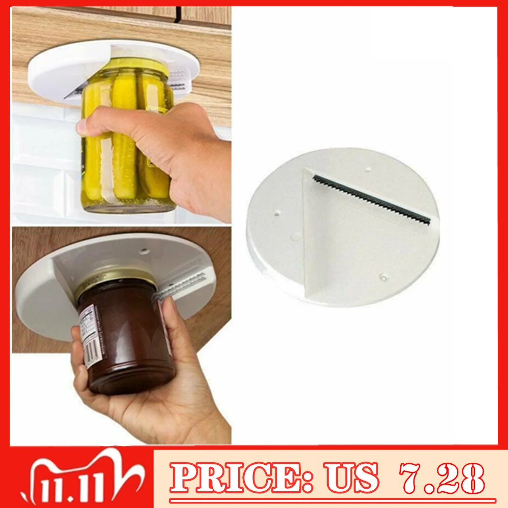 Under Can Opener Home Arthritis Glass Jar Desk Lid Holder Tool