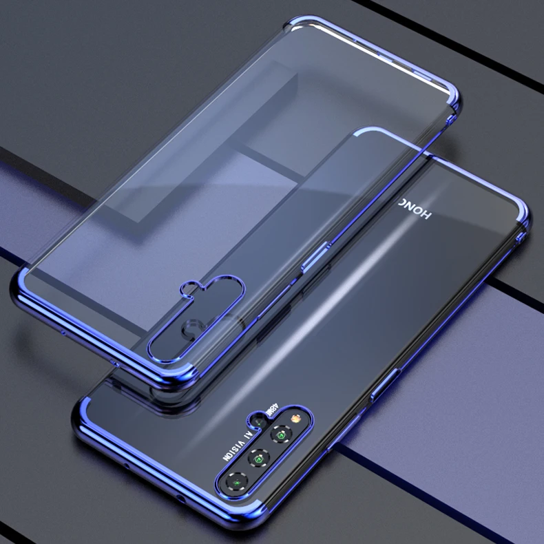 Чехол для Huawei Honor 20 Pro мягкий тонкий прозрачный защитный чехол из ТПУ huawei honor 8 9 10 10i