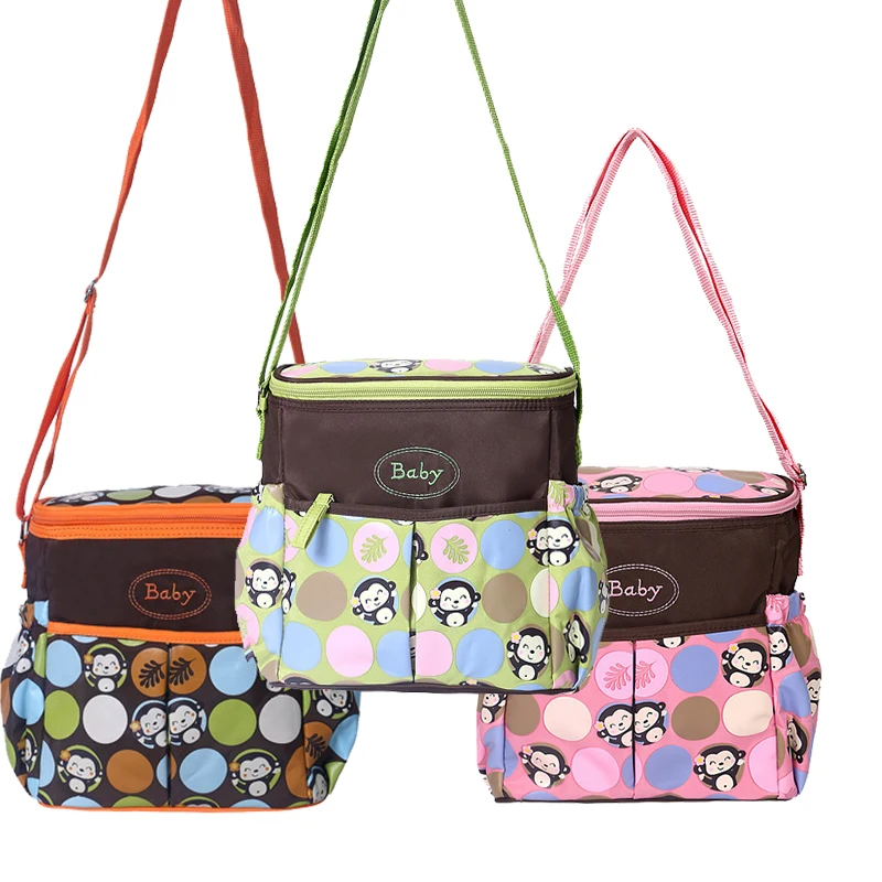 Multifunctional Baby Diaper bag Baby Care Nappy Bags Print baby stroller bags Mummy Maternity bag mom Travel handbag