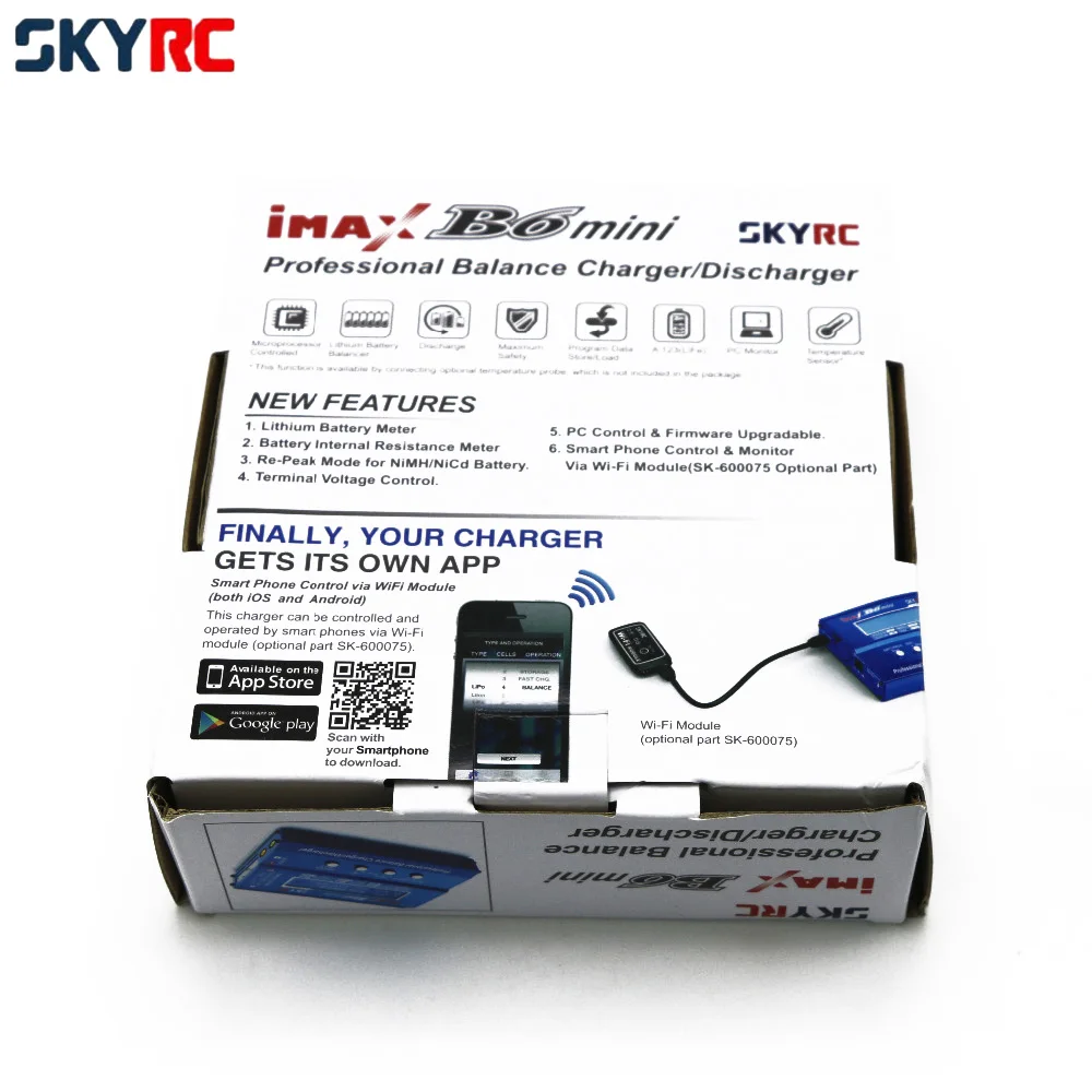1 шт. SKYRC IMAX мини B6 60 Вт макс баланс зарядное устройство/разрядка для RC вертолетный Липо батарея