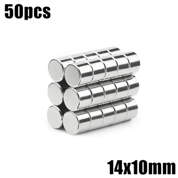 

14x10 mm Neodymium Magnet 50pcs Mini Small Magnet Strong Powerful Permanent NdFeB Super Strong Powerful Magnetic