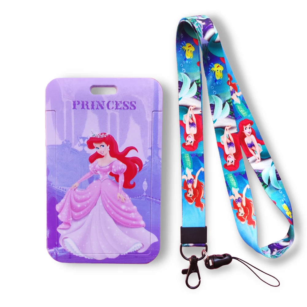 Disney Princess Ariel Card Holder Women Girls like ID Credit Card
