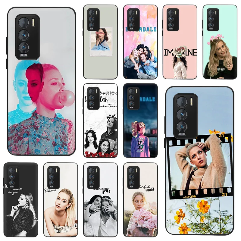 Черный мягкий чехол для Realme 8 6 7 X7 Pro GT Neo Master C15 C21 C20 C11 C25 C20A C21Y V15 V13 Lili Reinhart Riverdale |