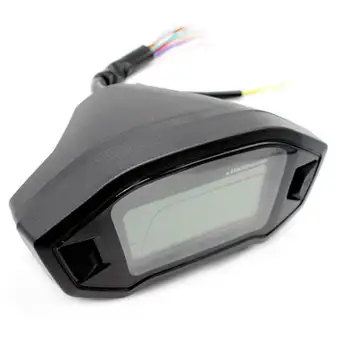 

Motorcycle Modified Tachometer 12V Applicable Abs Shell Liquid Crystal Tachometer 2-4 Cylinder Speedometer