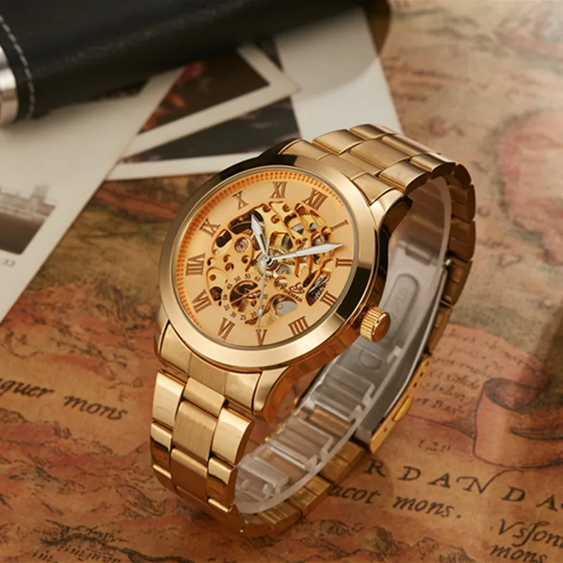 Gorben Gold/Bronze Luxury Men Watches 