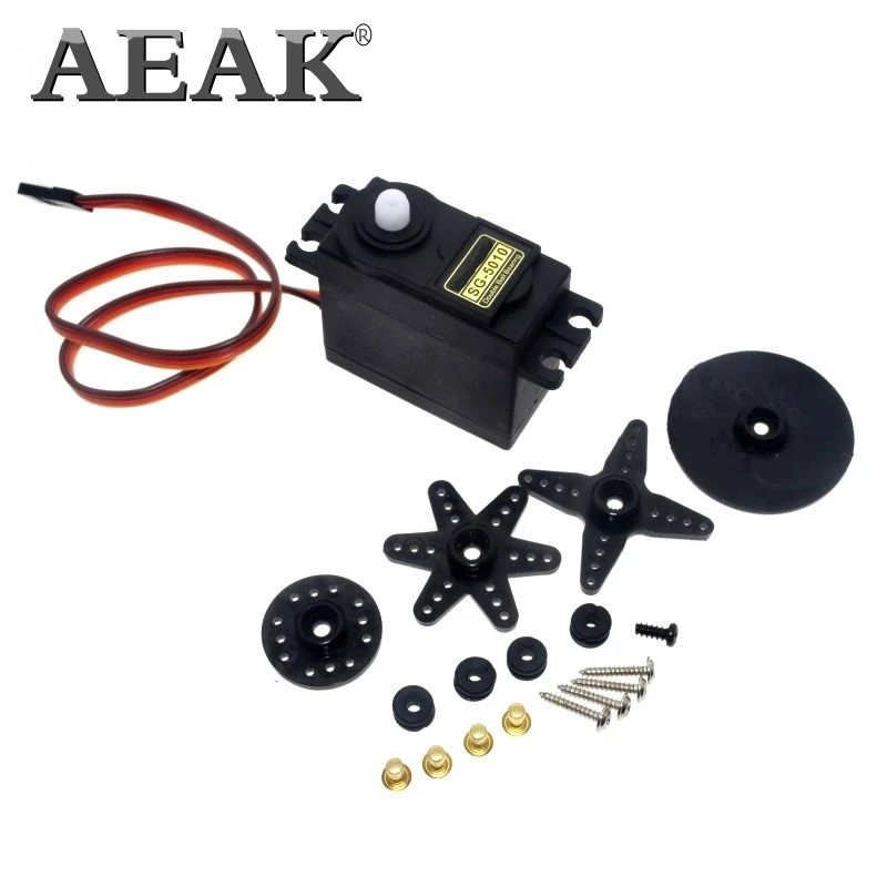 AEAK SG5010 3 кг 5 цифровой серводвигатель с высоким крутящим моментом