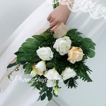 

sen xi Meat Bouquets Korean Wedding Ceremony Bride Hand zha hua Natural Casual Wedding Photo Photography Props