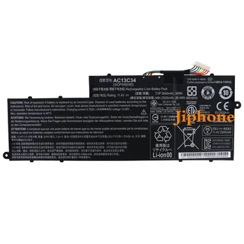

New AC13C34 11.4V 30Wh 2640mAh battery for ACER Aspire V5-122P ES1-111M E3-111 E3-112 laptop free shipping