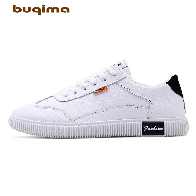 

Buqima new men's casual small shoes shoes lazy shoes breathable comfortable fabric flat with lace