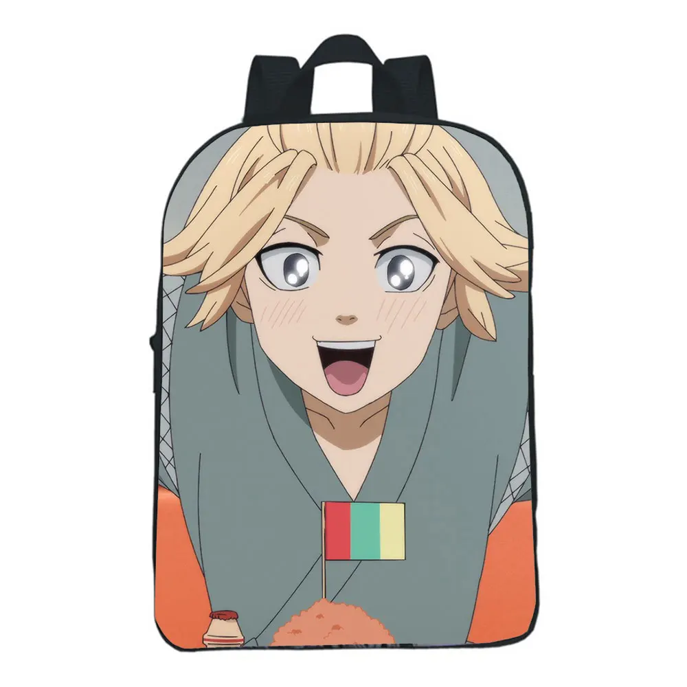 

Japanese Anime Tokyo Revengers Fashion Backpack Mochila Kindergarten Cartoon School Bag Girls Boys Kids Daily Toddler Rucksack