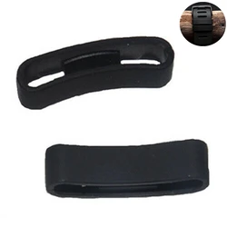 Silicone Watch Strap Loop Band Holder Ring - 2 - Pack Replacement Accessory Set - 2Pcs