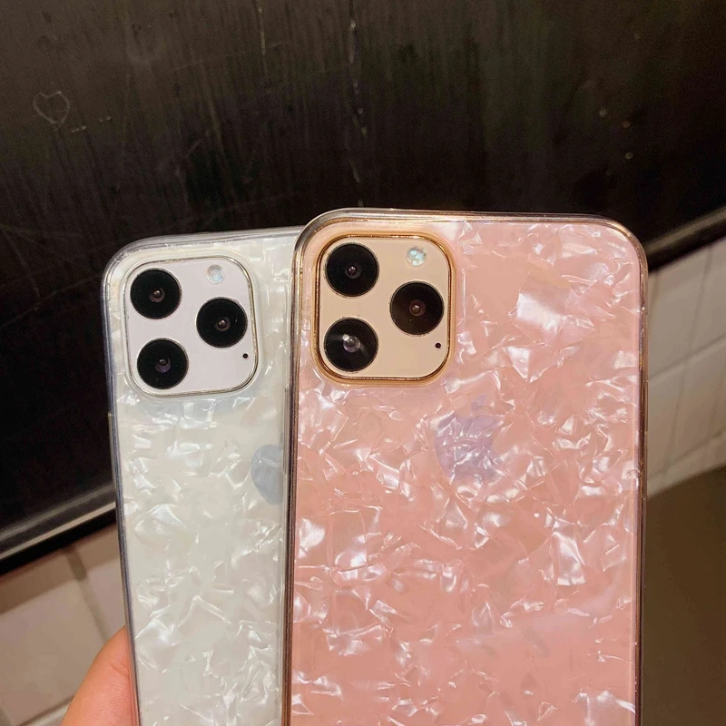 10 шт Блестящий чехол для телефона для нового iPhone 11 pro Dream Shell Чехлы для iPhone 11 Pro
