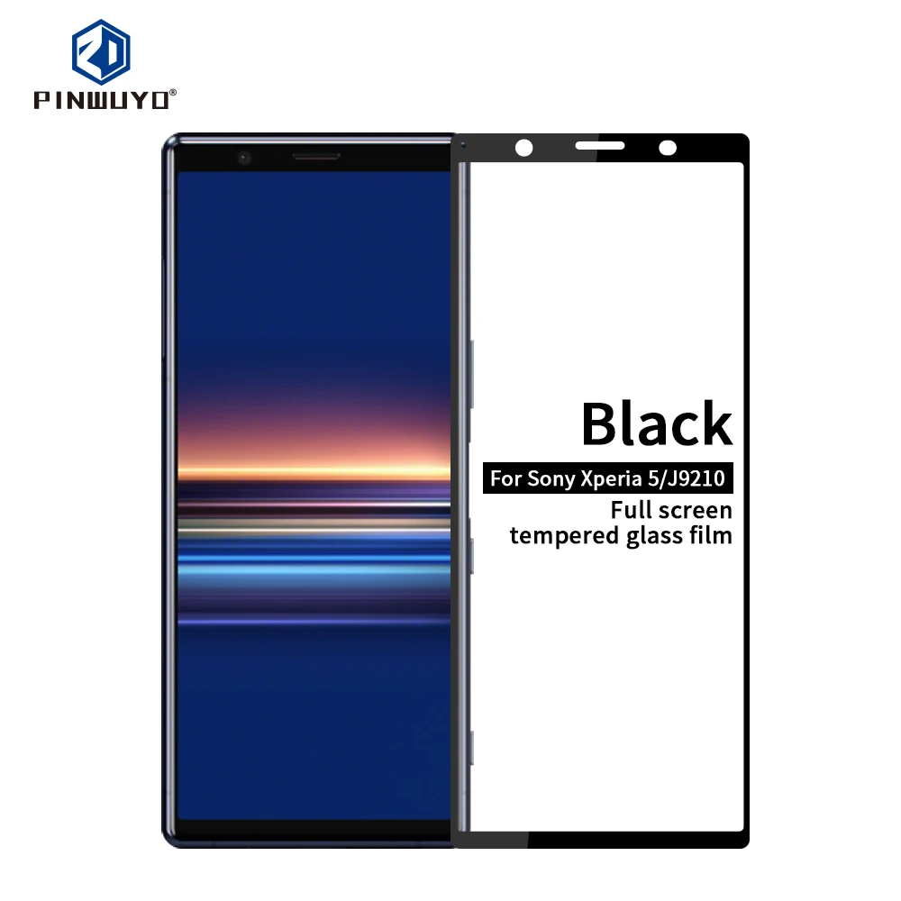 

For Sony Xperia 5 PINWUYO Glass for Sony Xperia 5 J9210 Tempered Film for Sony Xperia5 Screen Protector For Xperia 5