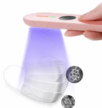 

LumiParty LED Mini Germicidal Lamp Portable Handheld Disinfection Light for Home Office