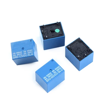 

5PCS T73 SRD Relays 5Pin SRD-03VDC-SL-C SRD-05VDC-SL-C SRD-06VDC-SL-C SRD-9VDC-SL-C 3V 5V 6V 9V 10A 250VAC