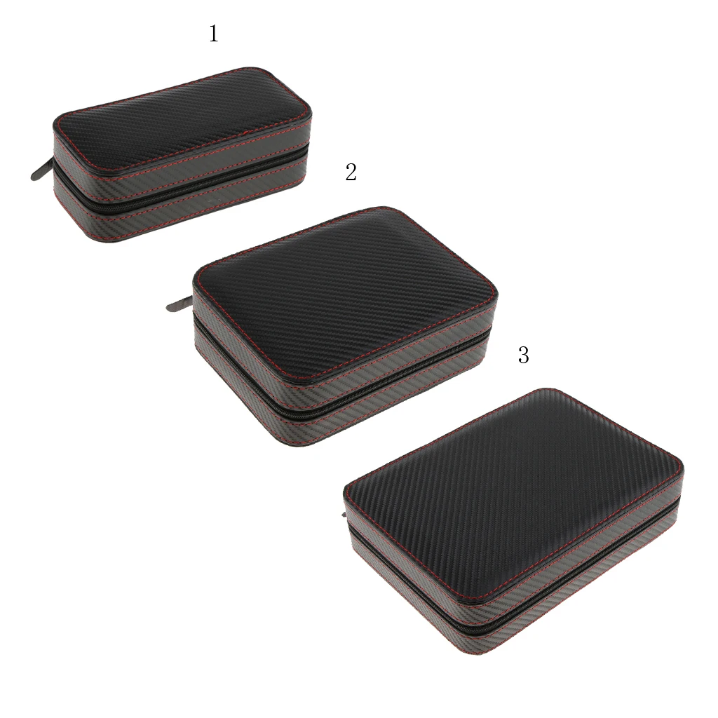 Portable Zippered Travel Watch Storage Organizer Case For Your Luxury Watch
