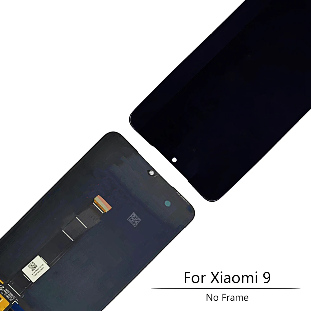 6,39 '' ЖК-дисплей для Xiaomi mi 9 mi 9 дисплей Xiao mi 9 AMOLED ЖК-дисплей сенсорный экран рамка дигитайзер Замена