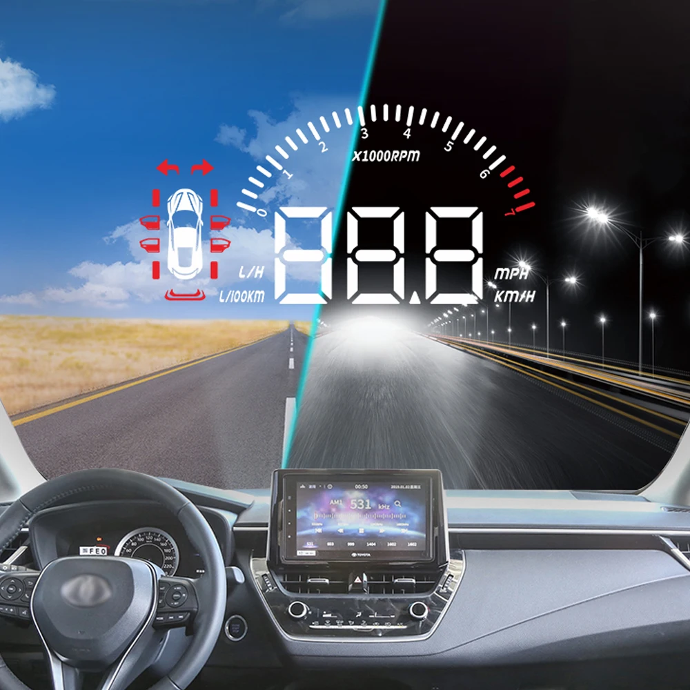 Liandlee для Toyota Corolla 2019 функция безопасного вождения автомобильный проектор на
