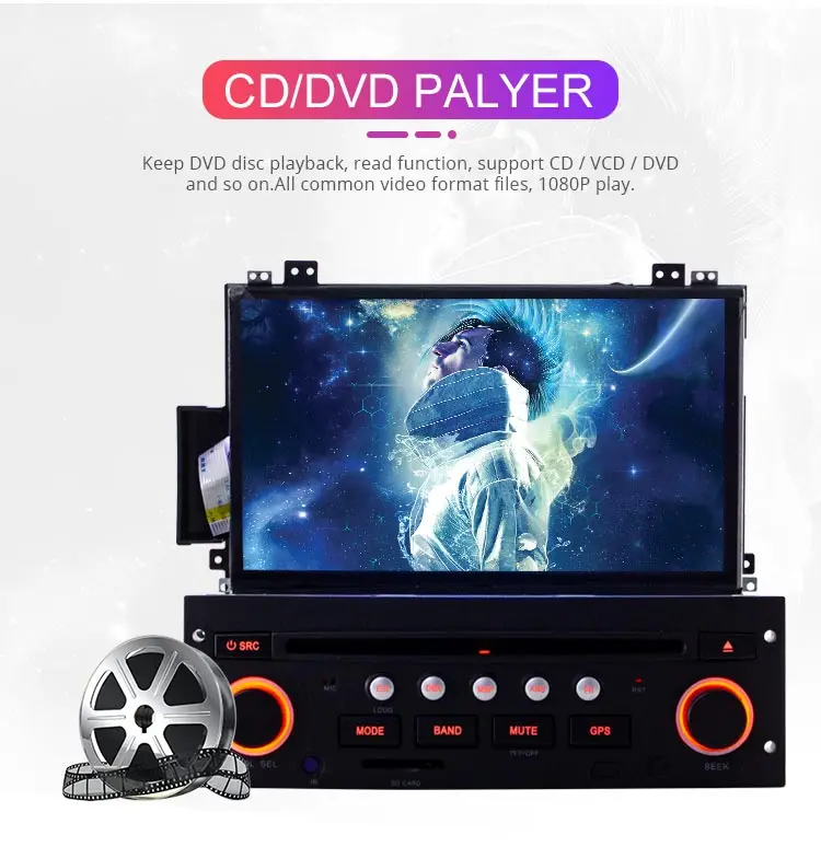 Excellent Besina Android 9.0 Car DVD Player For Citroen C5 2005-2012 Multimedia GPS Navigation 1 Din Car Radio 2G+16G wifi Audio Stereo 4 Excellent Besina Android 9.0 Car DVD Player For Citroen C5 2005-2012 Multimedia GPS Navigation 1 Din Car Radio 2G+16G wifi Audio Stereo 4