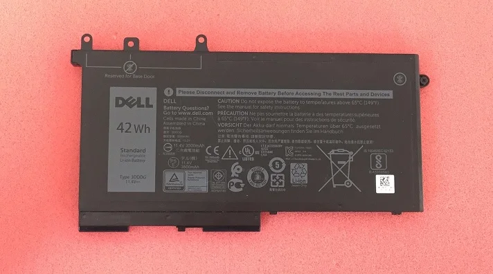 Новые оригинальные Батарея для DELL Latitude E5280 E5480 3DDDG 03VC9Y O3VC9Y 11,4 V 42WH