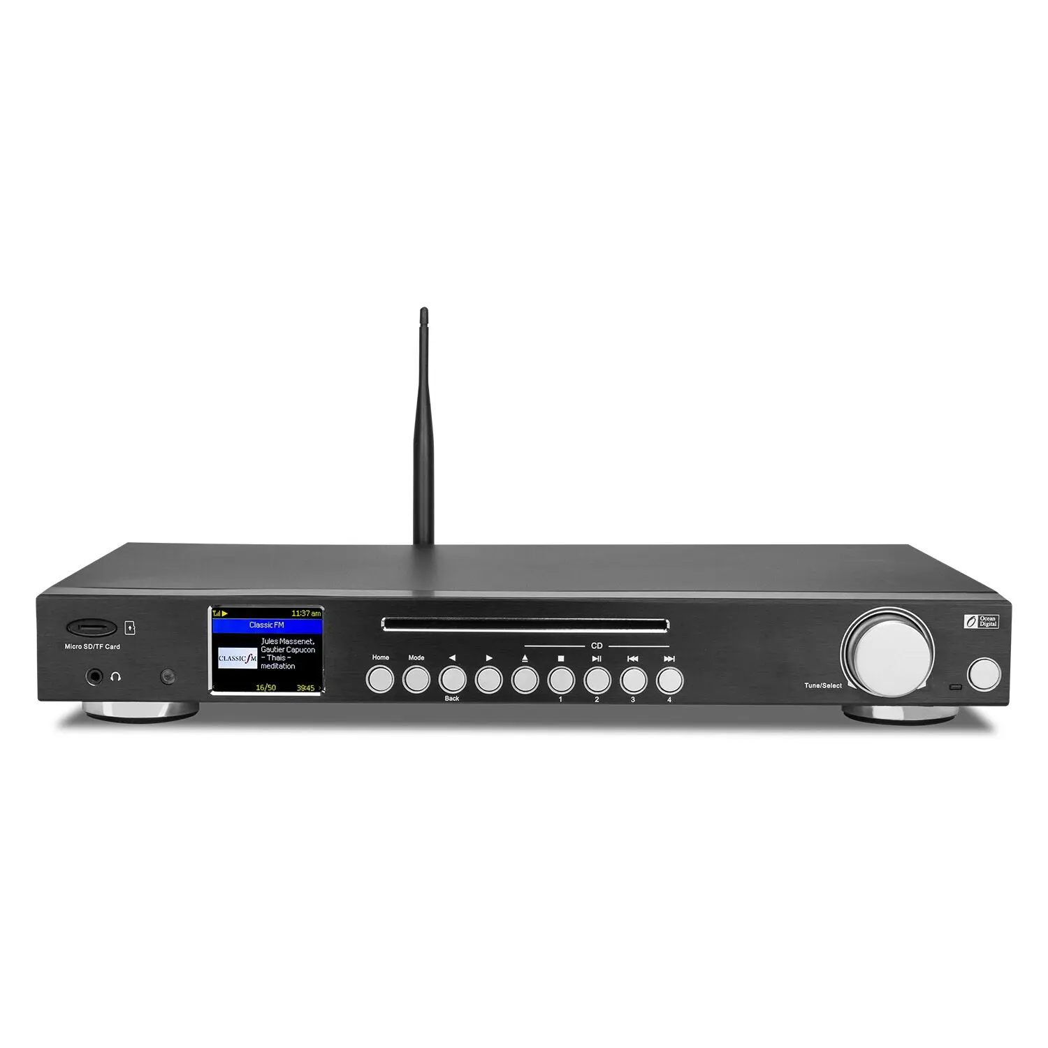 Океанская цифровая Стандартная карта TF плеер WiFi сетевой радиоприемник DAB + FM Bluetooth