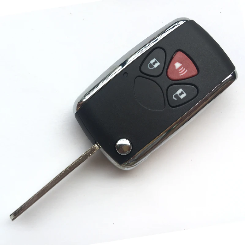3/4 кнопочный автомобильный брелок для ключей TOYOTA Venza Corolla Camry 2008 2007 2009 2010 Matrix RAV4