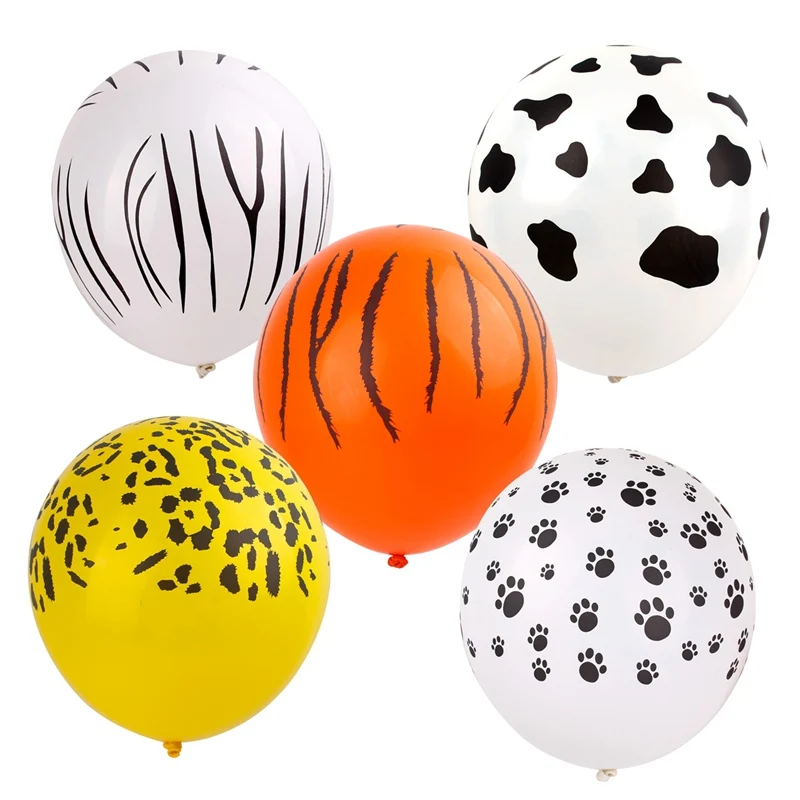 HUIRAN прогулочные воздушные шары в форме животных балон баллон гелия сафари джунгли вечерние Декор день рождения ребенок балон декор для вечеринки в честь Дня Рождения