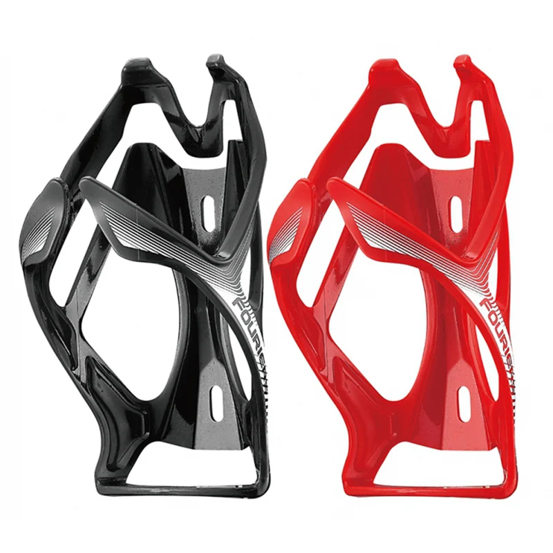 

Bike Water Bottle Cage Plastic Two Arm Designed MTB Road Bike Water Bottle Holder Rack Bicycle Assessories