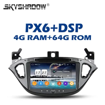 

PX6 DSP TDA7851 IPS Android 9.0 4G + 64GB Car DVD Player GPS Google Map RDS Radio wifi Bluetooth 5.0 For Opel CORSA 2015 2016