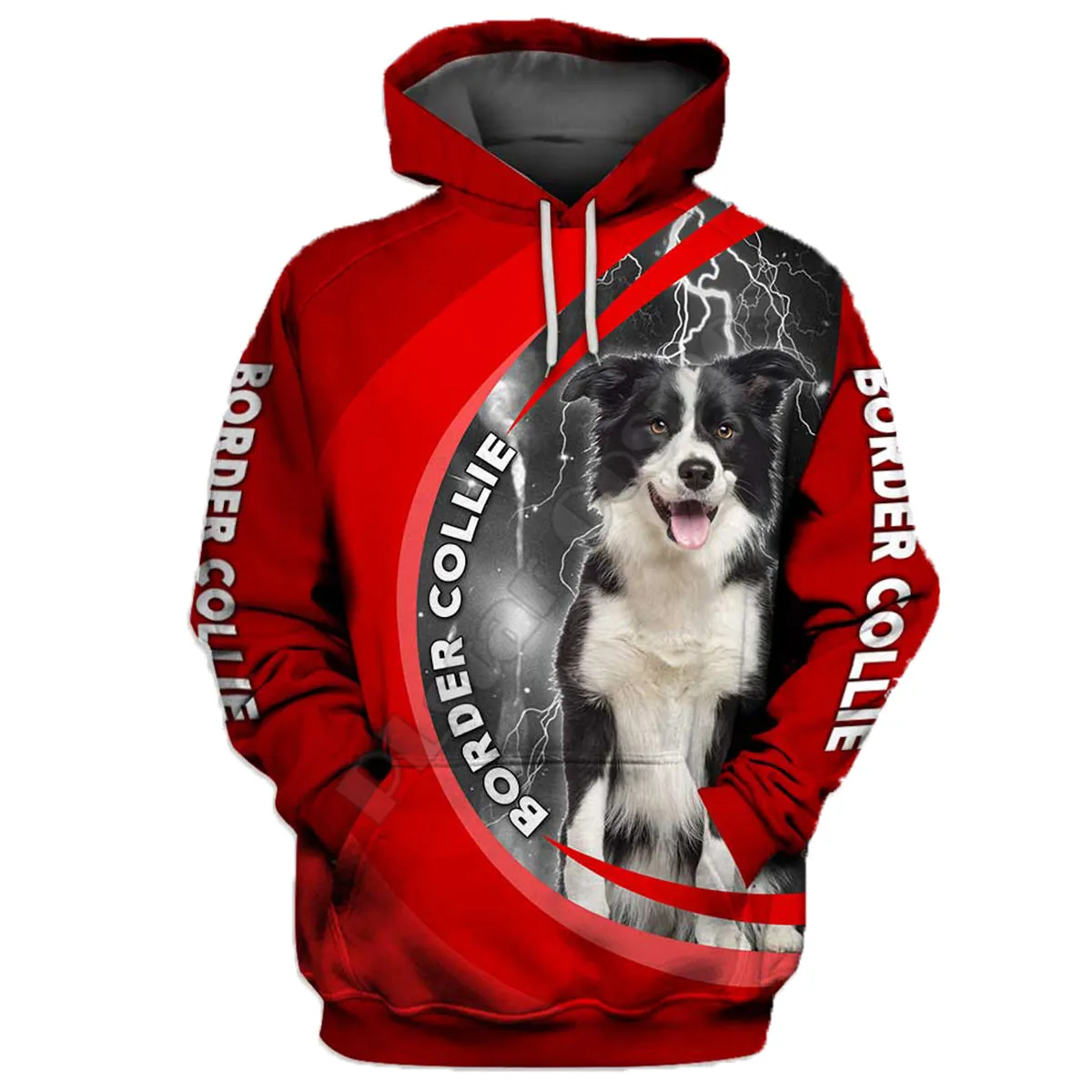 Border Collie 3D Printed Hoodies Funny Pullover Men For Women Funny Sweatshirts Animal Sweater Drop Shipping 06