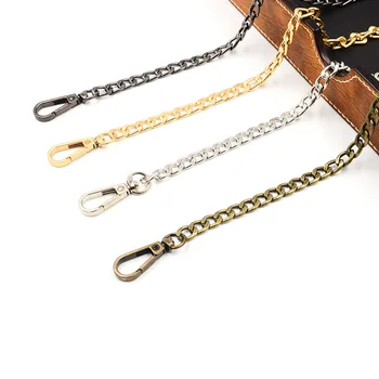 

4 Color Long 120cm Metal Purse Chain Strap Handle Handle Replacement For Handbag Shoulder Bag