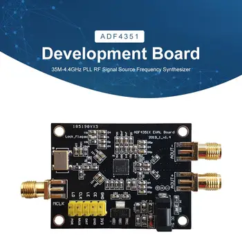

35M-4.4GHz PLL RF Signal Source Frequency Synthesizer ADF4351 Development Board 2.2-4.4G Fundamental Wave