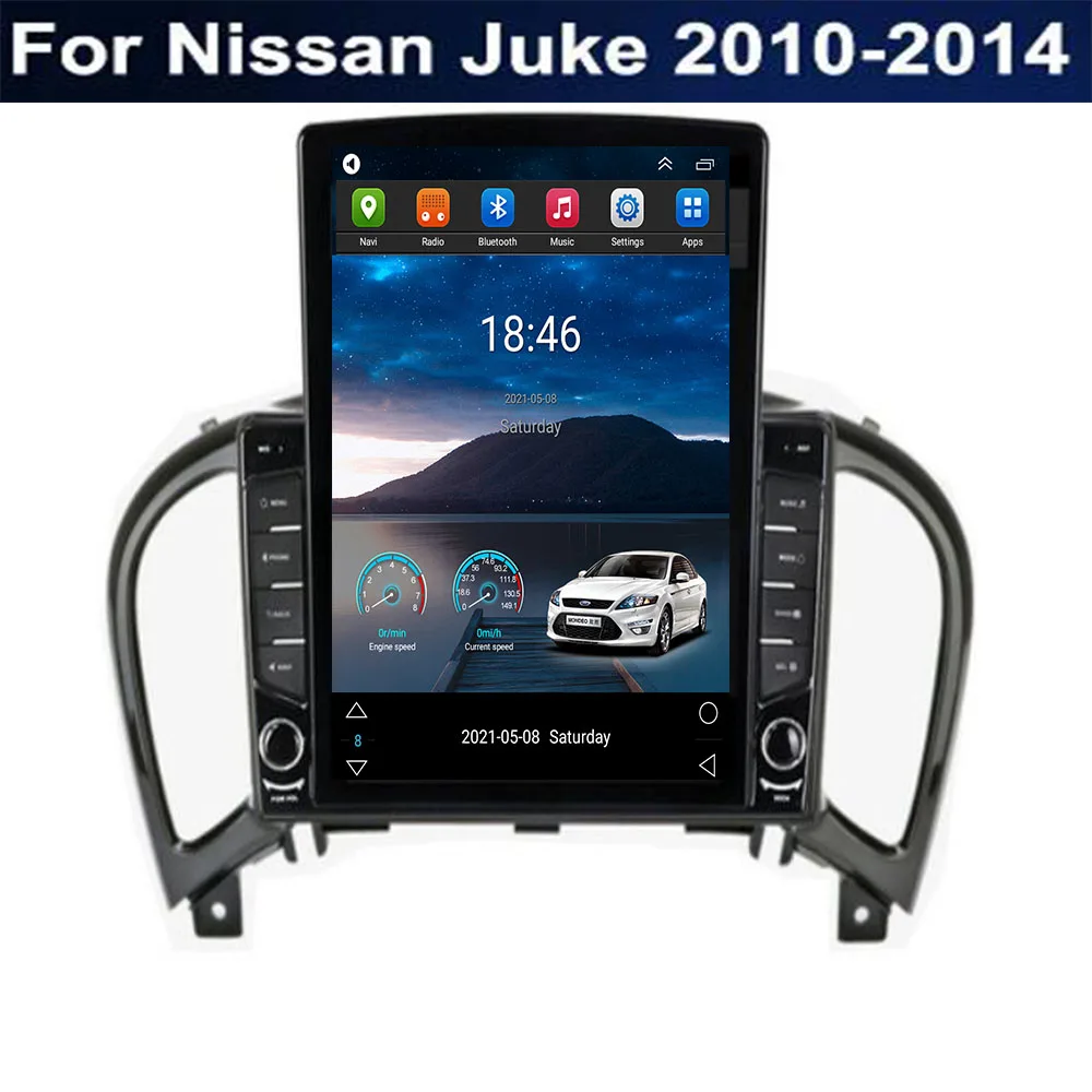 9 7 &quotAndroid 11 для Nissan Juke 2010 2011 2012 -2014 Tesla тип автомобиля Радио Мультимедийный