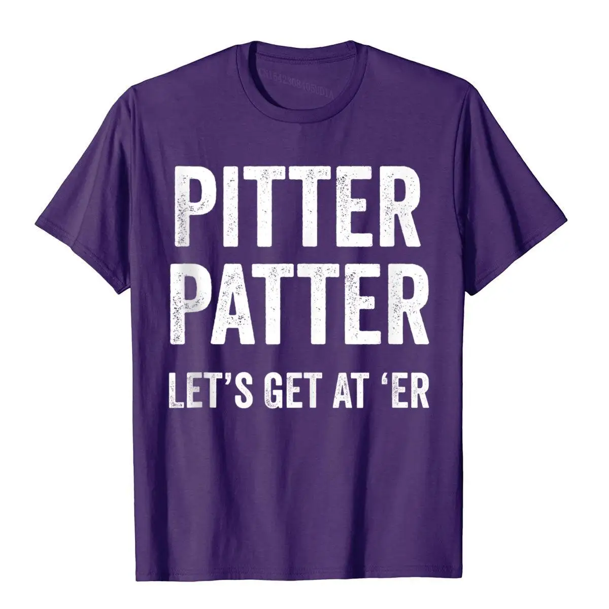 Pitter Patter Let's Get At Er Tank Top__B8864purple