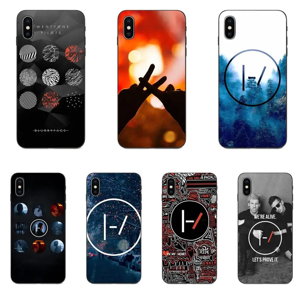 Роскошный музыкальный ремешок 21 Twenty One Pilots для Xiaomi Mi Mix Max Note 2 2S 3 5X 6 6X 8 9T SE A1 A2 A3 CC9e Lite