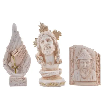

Creative Jesus Christ Sculpture Religious Decorations Home Decoration Accessories Modern Art Chracter Statue Craft Figurine Gift