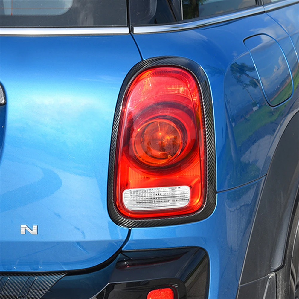 

Carbon Fiber Interior Headlight Taillight Frame Cover Trim Stickers for Mini Cooper F Series F55 F56 F57 Cabrio Car Accessories