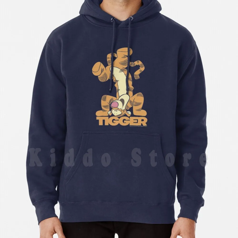 

Winnie The Tigger Upside Down Portrait hoodie long sleeve Winnie Tigger Upside Down Portrait Over