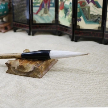 

Chinese Ruyang Liu Mao pen, calligraphy, Paintbrush, exquisite calligraphy pen, exquisite big lifting bucket