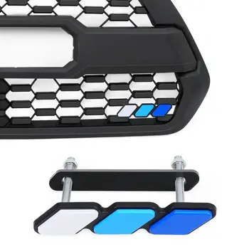 

High Quality Tri-color 3 Grille Badge EMBLEM Fits For Toyota Tacoma 4Runner Tundra Grid Decoration