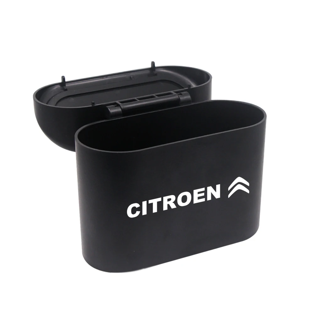 

Car Trash Can Storage Box Car Garbage Holder Interior Accessories For CITROEN C4 C1 C5 C3 C6 C8 DS C-ELYSEE VTS C4l Xantia DS3