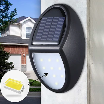 

10pcs led solar garden light outdoor Solar Sensor Lights Waterproof for Wall Light Garden Lighting