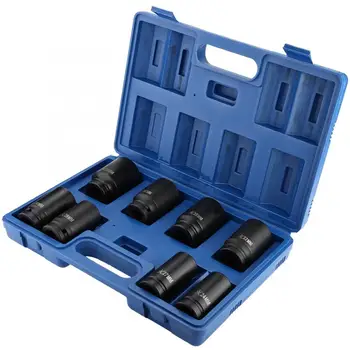 

accesorios automovil 8pcs 3/4 Inch Durable Drive Deep Impact Socket Set 24-38mm araba aksesuar